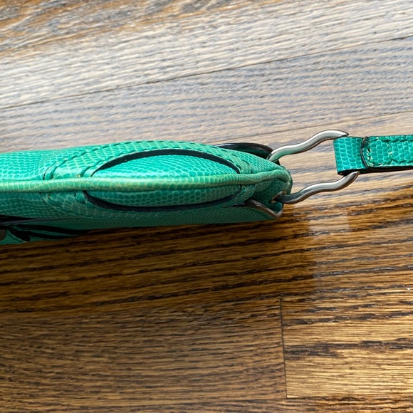 Authentic Burberry Clutch - Green - Picture 3 of 16